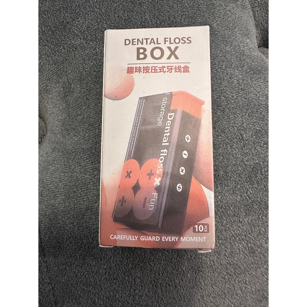 Dental‎ Floss Box Fun Storage Oral Hygiene Travel Size 10 PCS